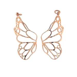 20k Rose Gold Butterfly Wing Jackets