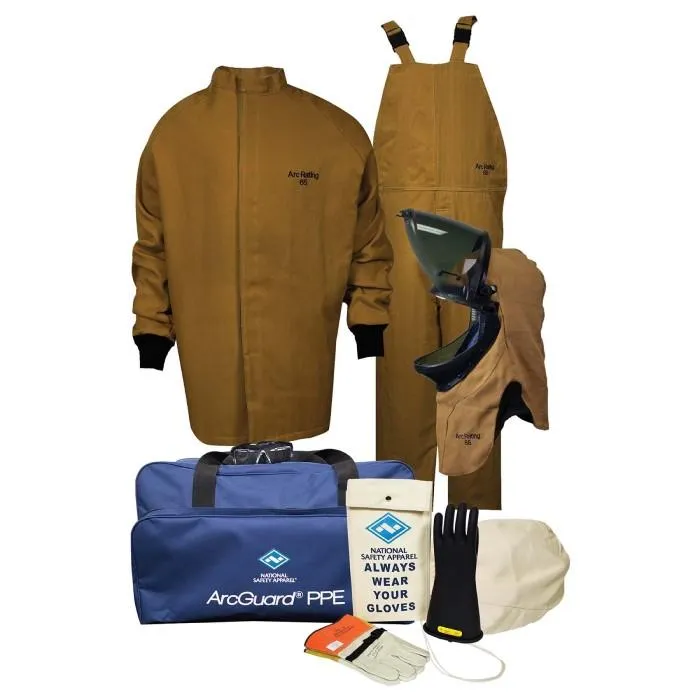 65 Cal Arc Flash Kit (CAT 4) - ArcGuard Nomex/Kevlar, Full Kit