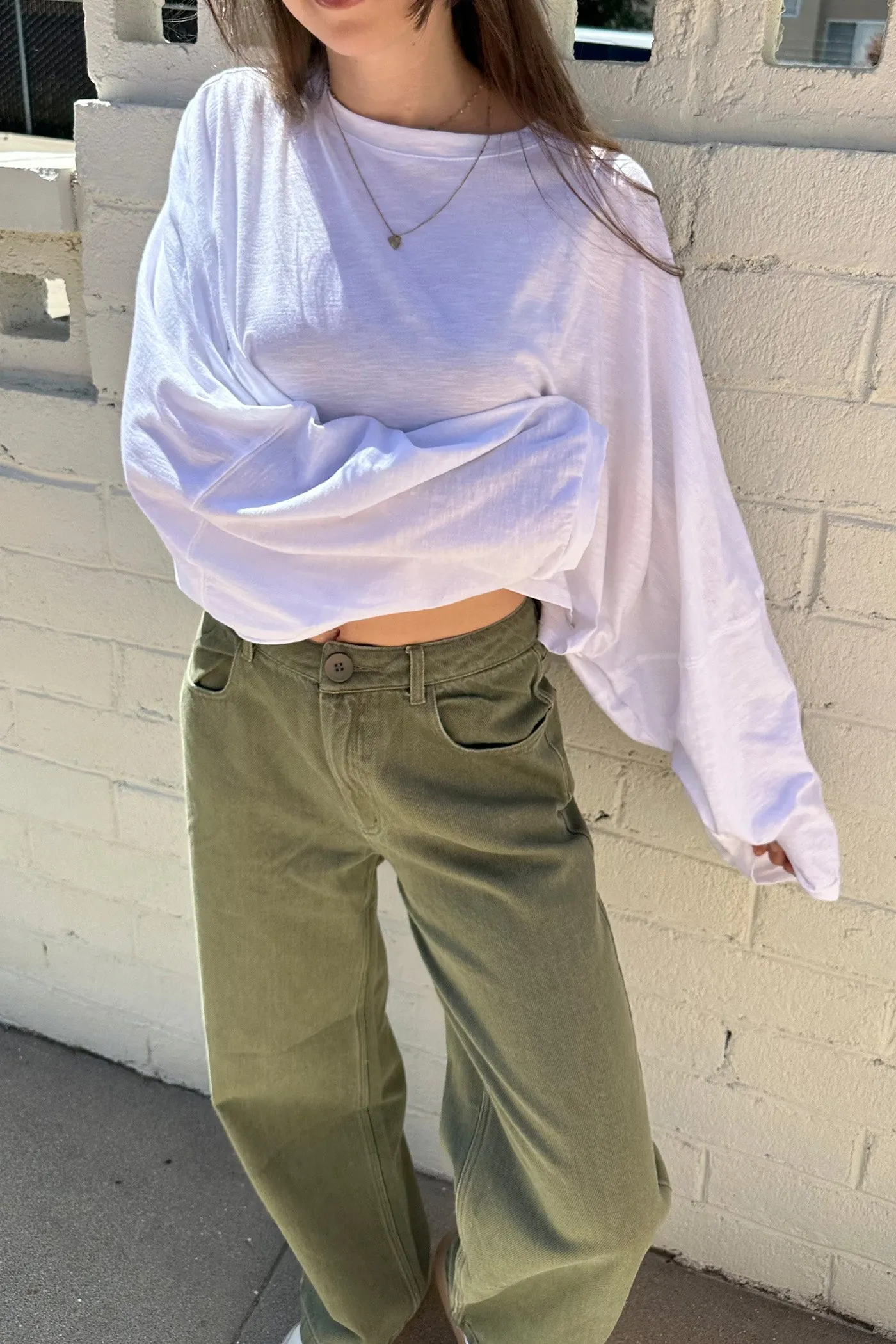 All Day Low RIse Pants by For Good