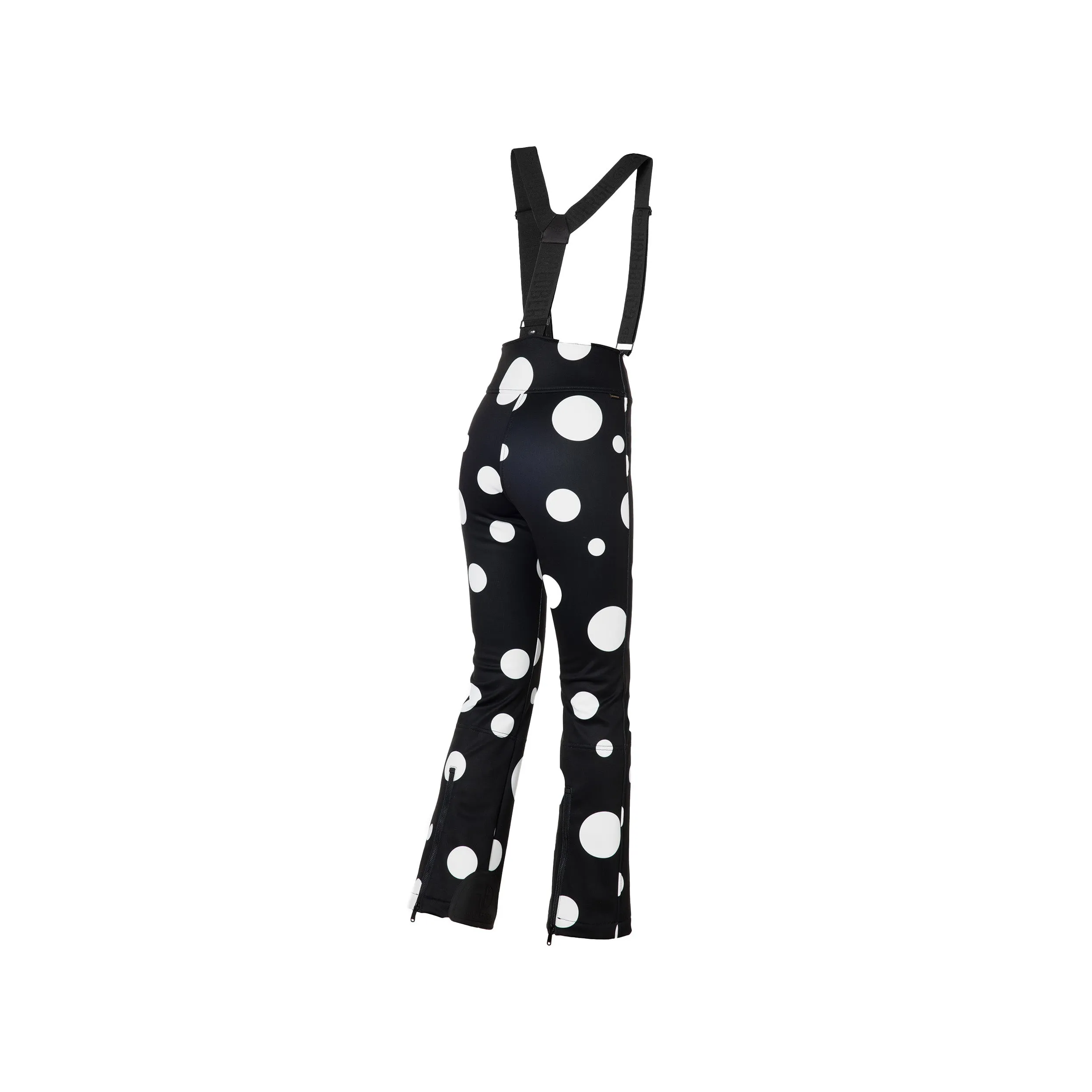 Ballon Ski Pants, Dot Black