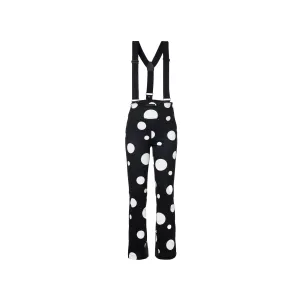 Ballon Ski Pants, Dot Black