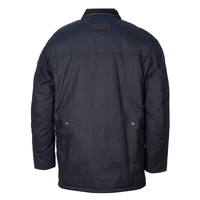 Barbour Hartlington Mens Wax Jacket - Navy