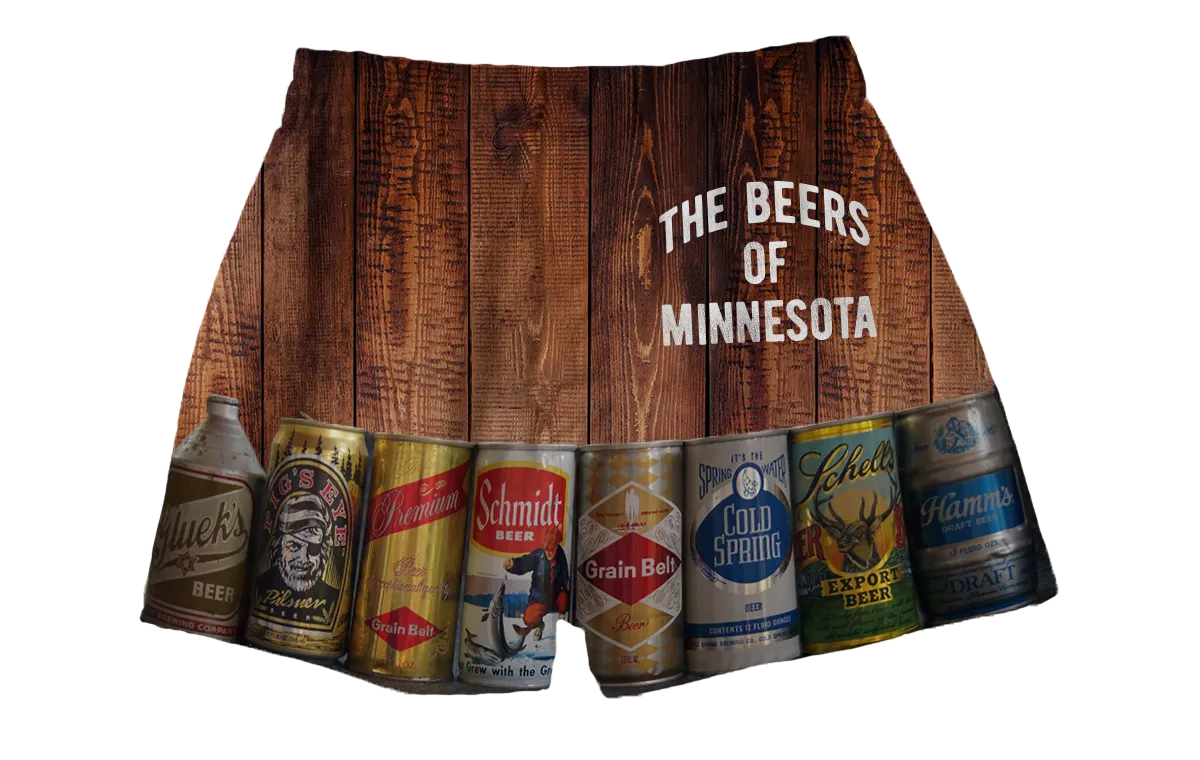 Beers of Minnesota Boxer Shorts