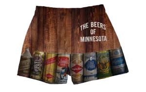 Beers of Minnesota Boxer Shorts