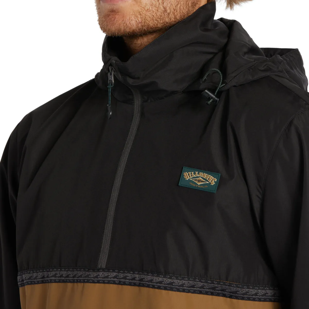 Billabong Windswell Anorak Windbreaker Half-Zip Pullover Jacket