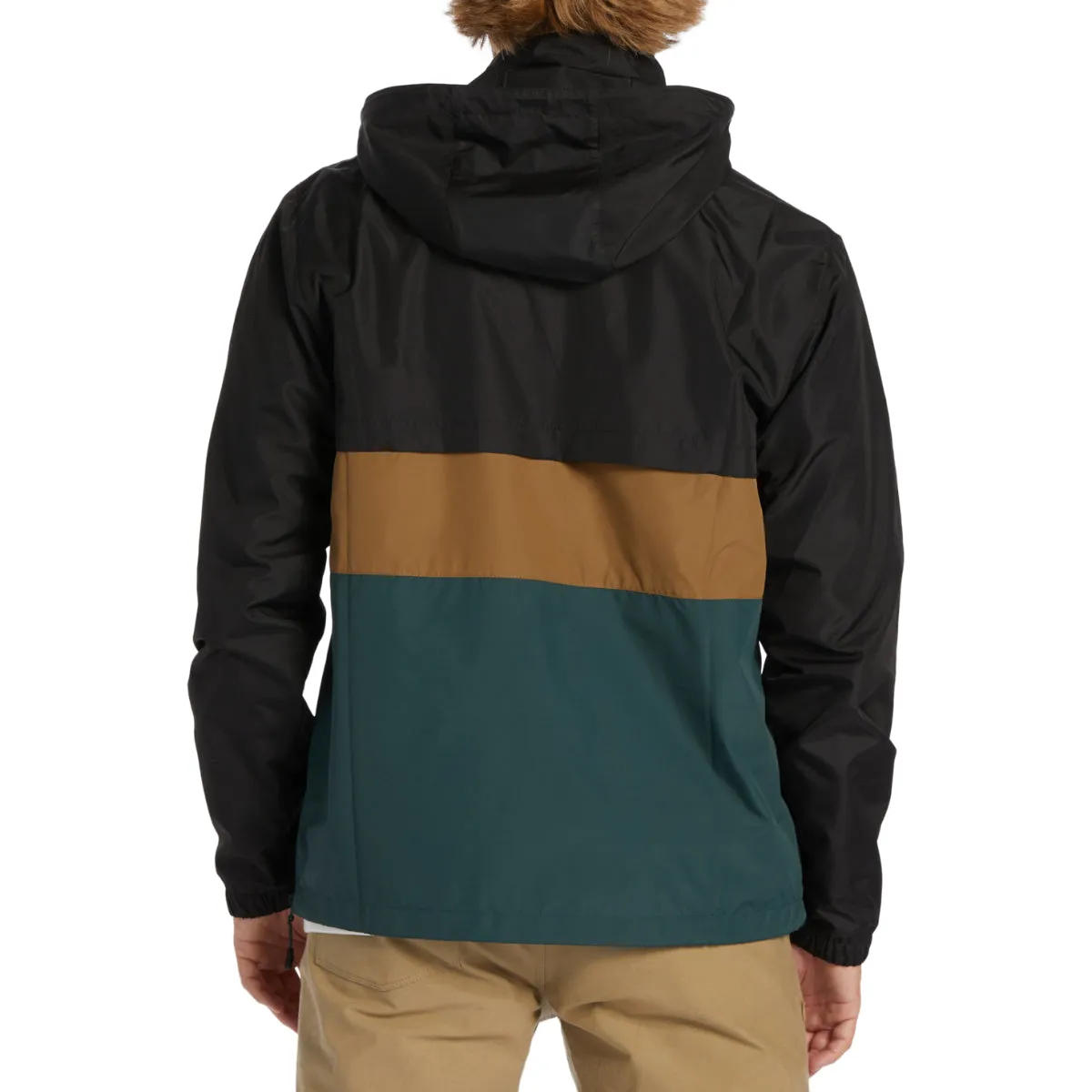 Billabong Windswell Anorak Windbreaker Half-Zip Pullover Jacket