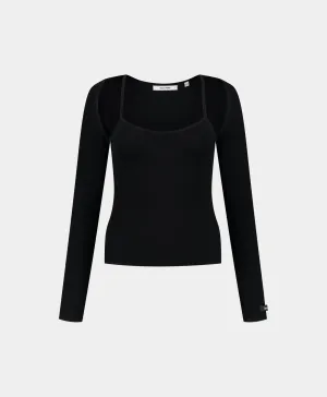 Black Rimona Top