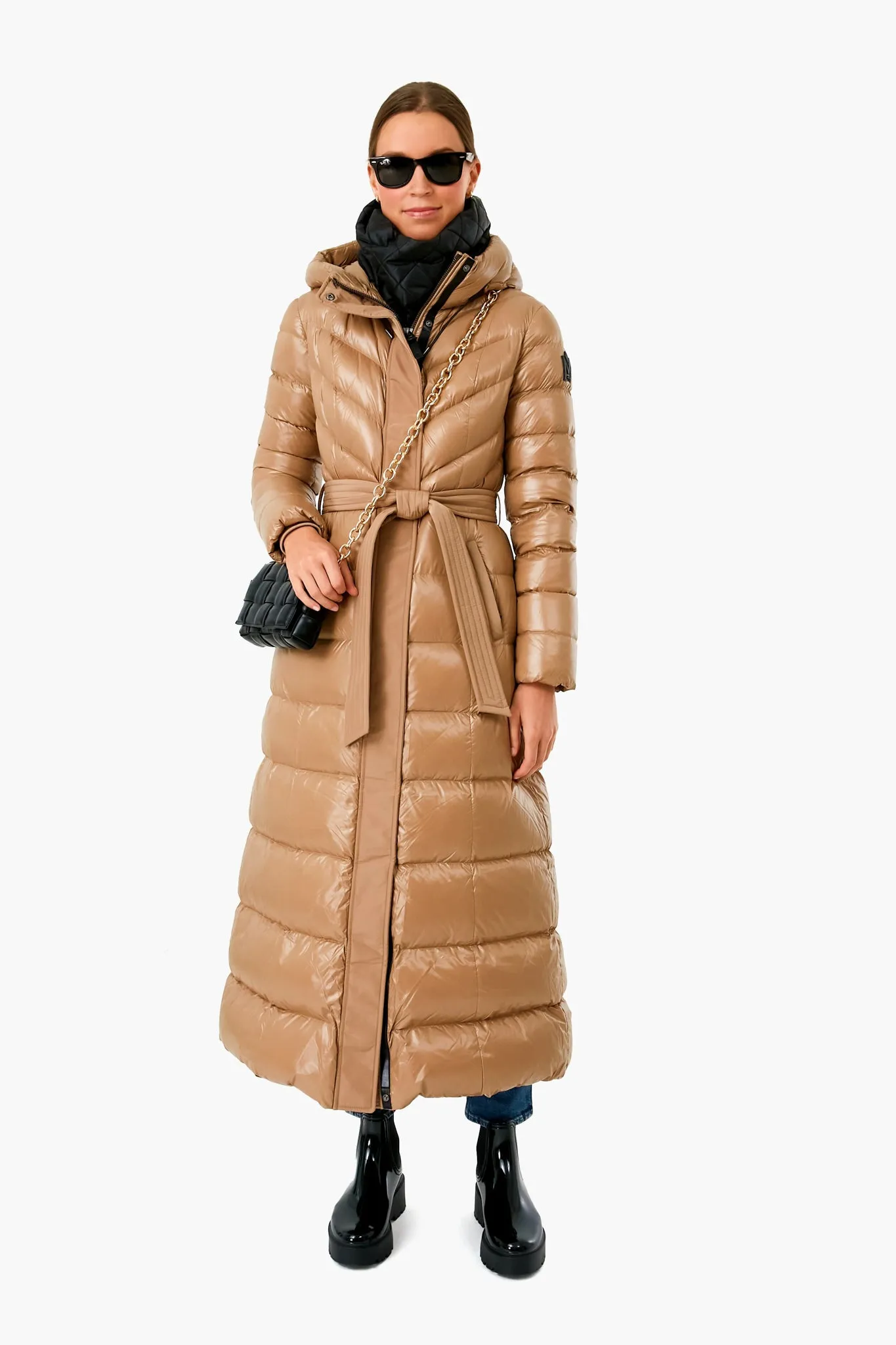 Camel Calina Down Coat