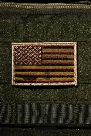 Camo American Flag Patch