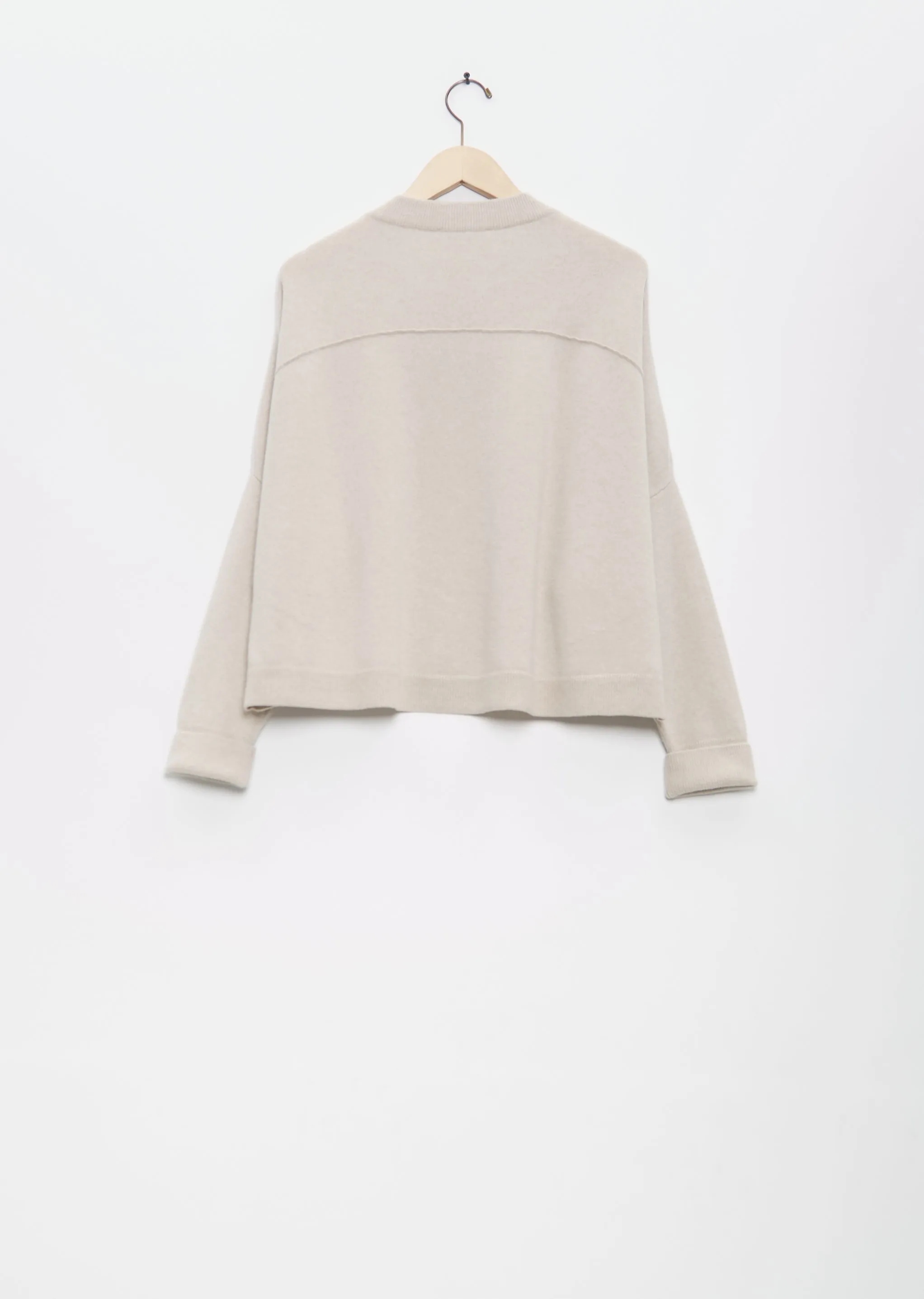 Cashmere Chunky Sweater — Natural