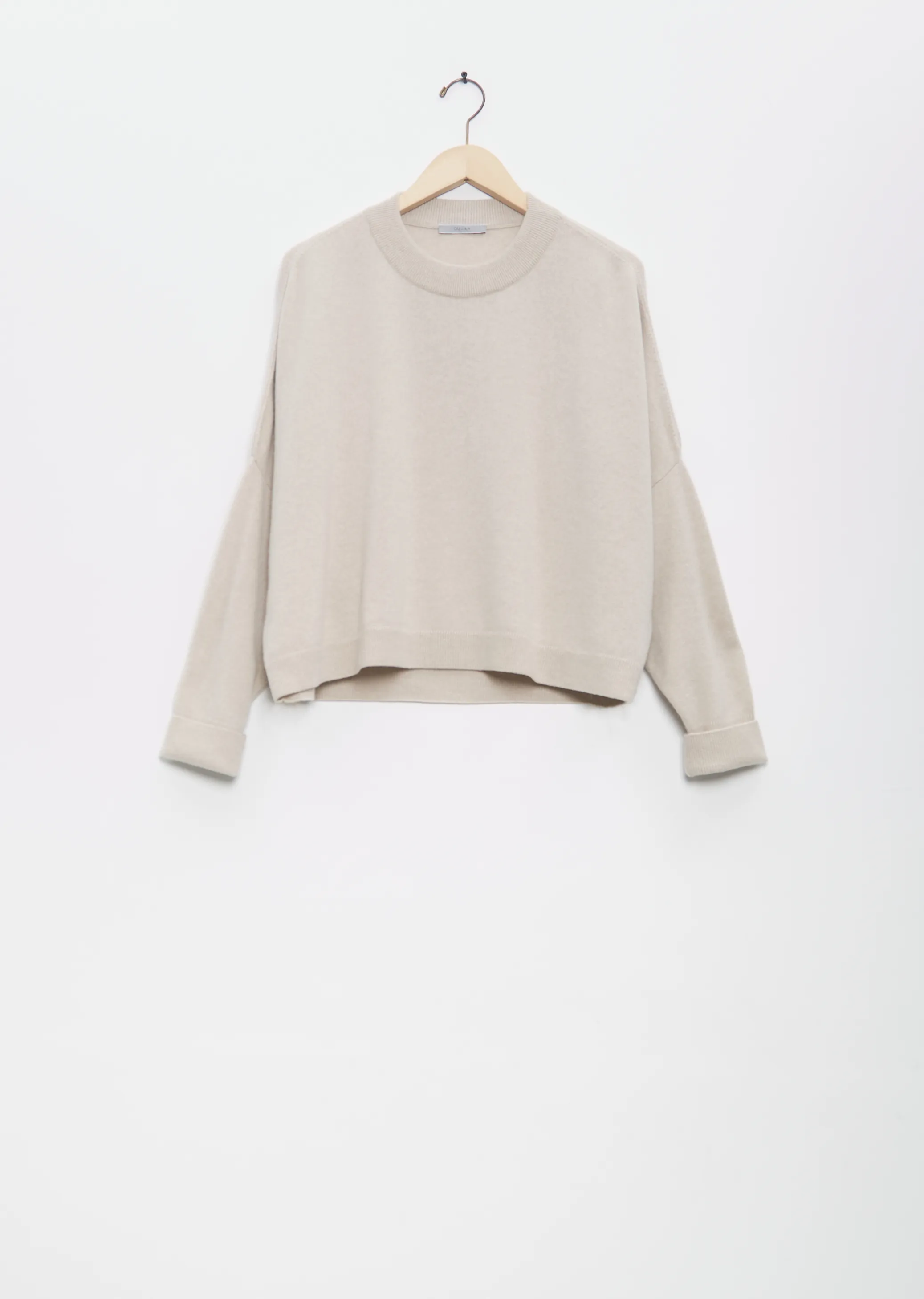 Cashmere Chunky Sweater — Natural