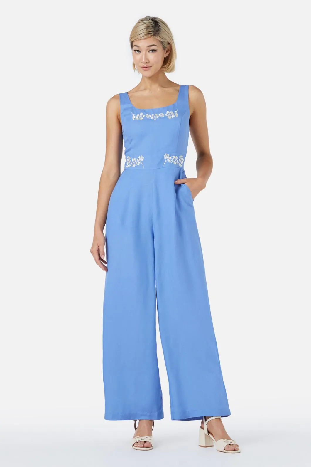 Cecilia Embroidered Jumpsuit