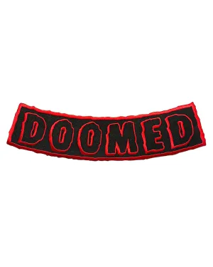 DOOMED Large Back Patch - Black