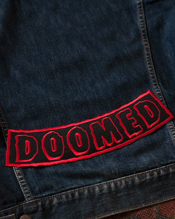 DOOMED Large Back Patch - Black