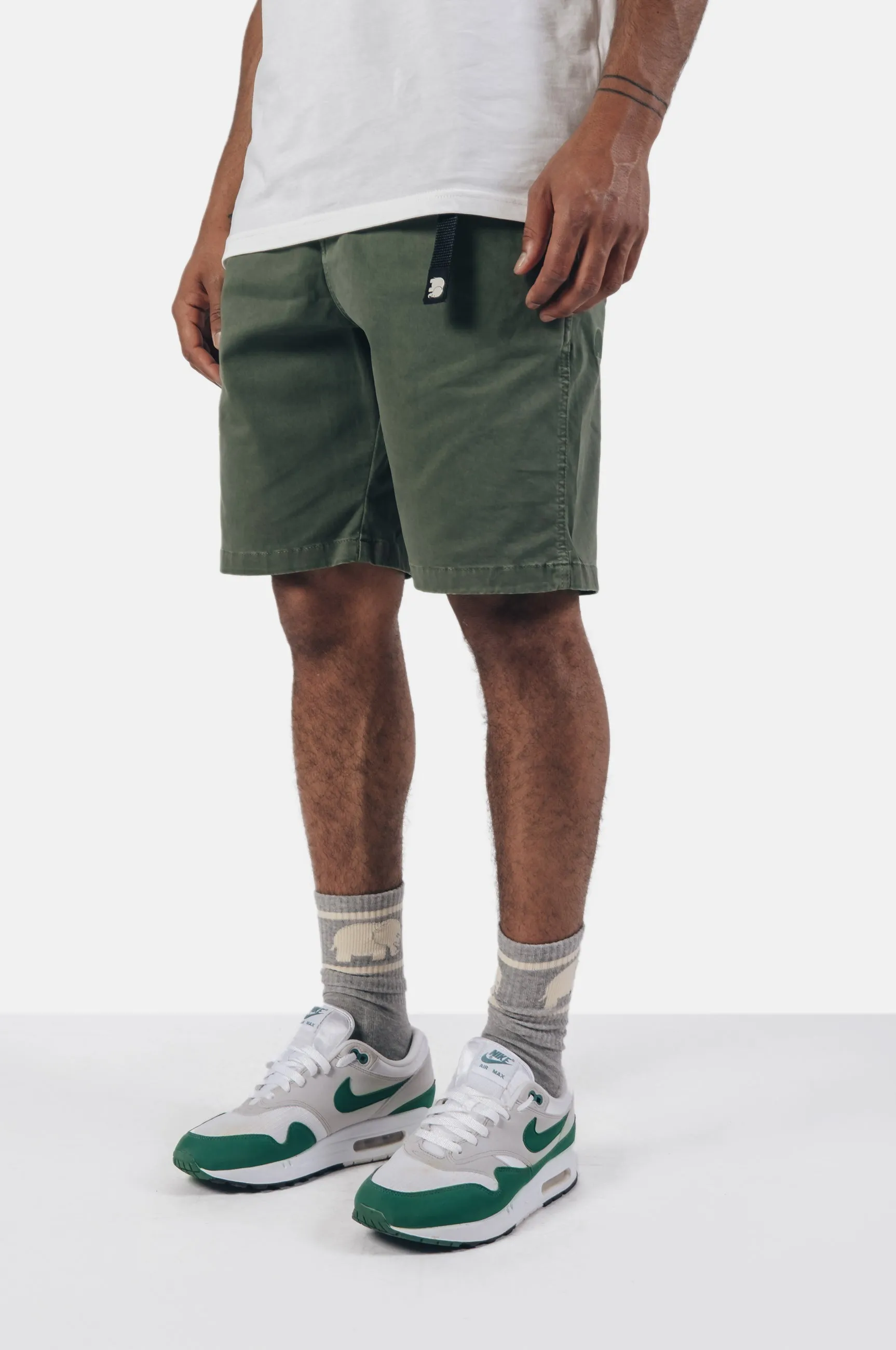 Ecodye Cotton Climber Shorts Menthol Green