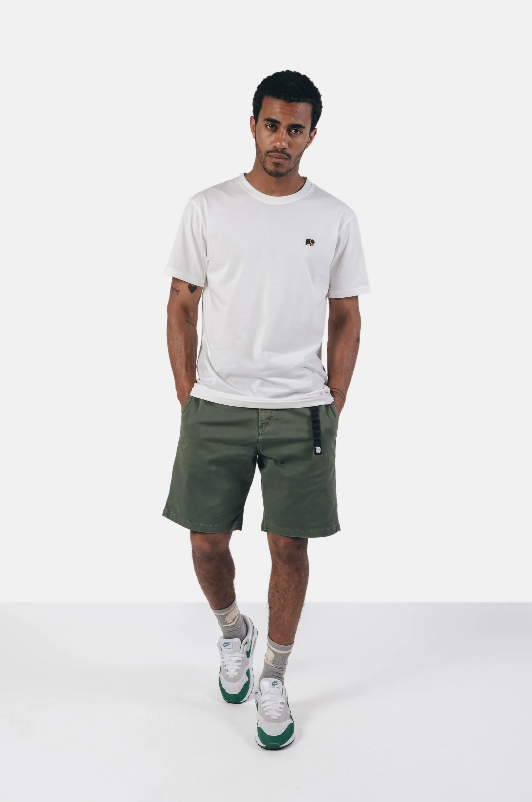 Ecodye Cotton Climber Shorts Menthol Green