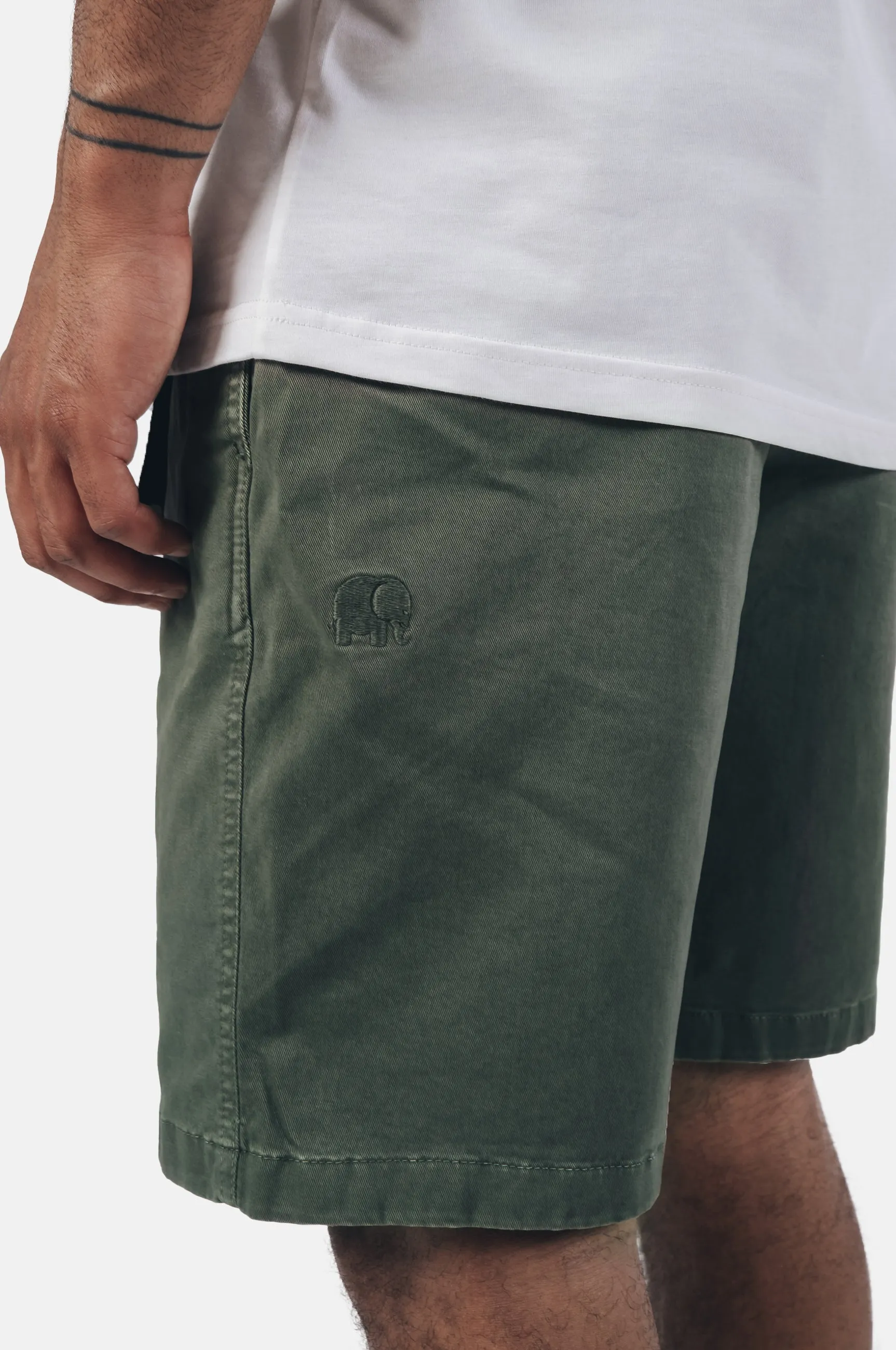 Ecodye Cotton Climber Shorts Menthol Green