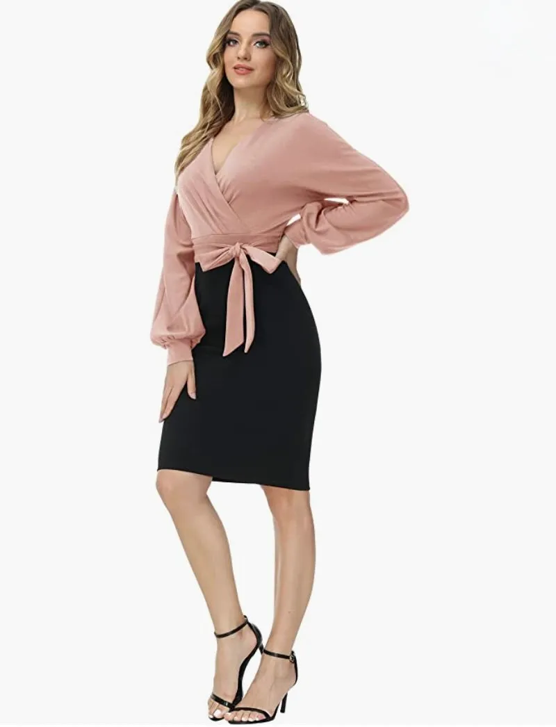 Elegant Long Sleeve Dress