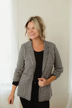 Gingham Check Jacket