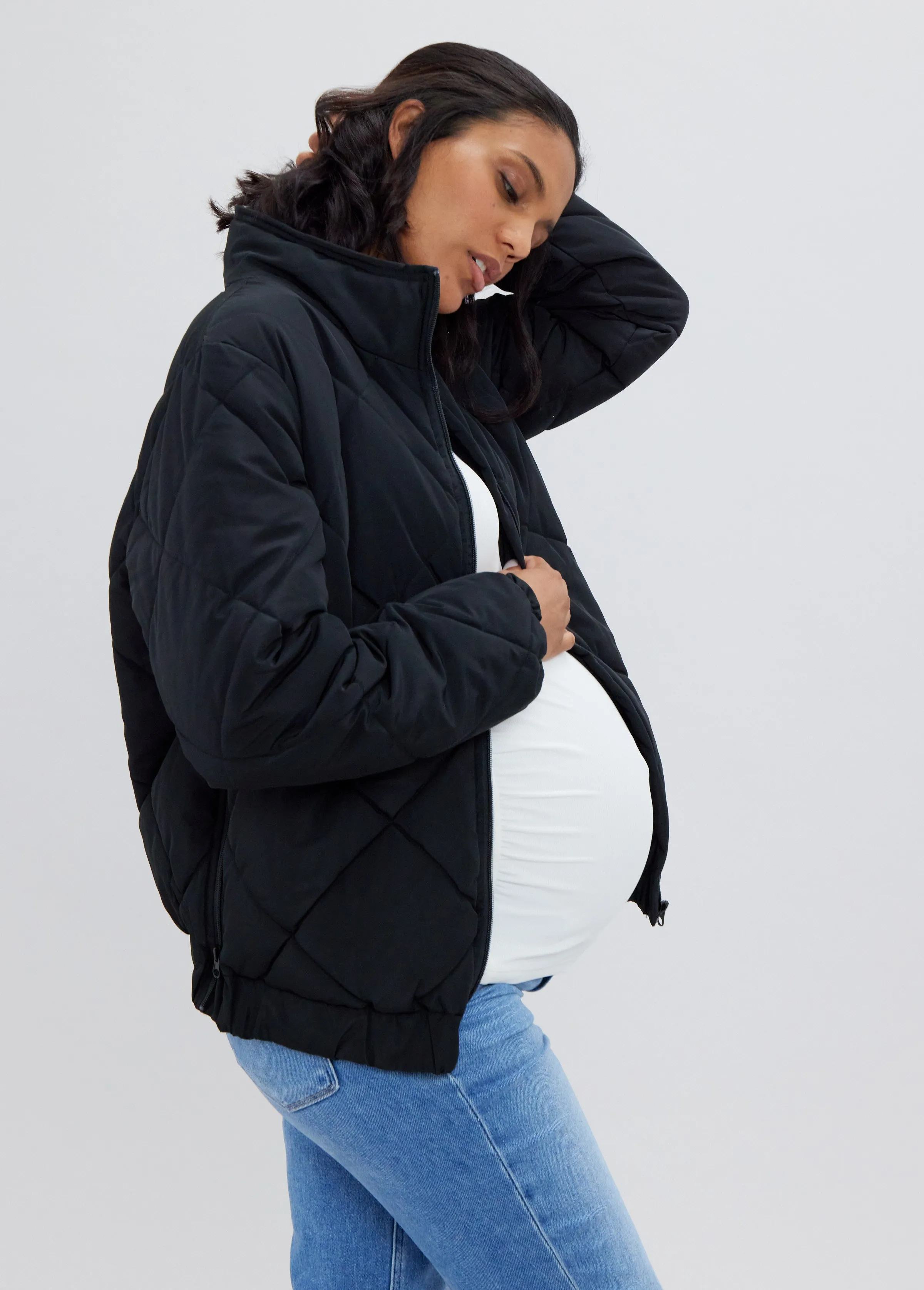 Grow With You Puffer Maternity Jacket