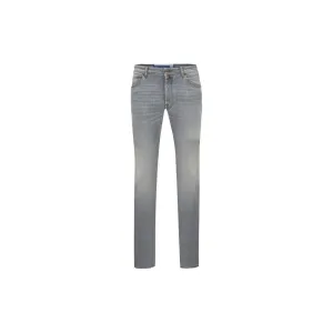 Jacob Cohen Sleek Slim Fit Grey Denim