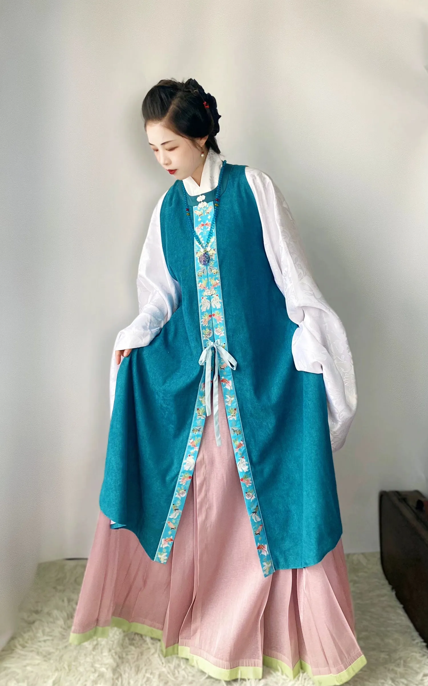 Jinyu Matang 金玉满堂 Ming Dynasty Variety Collar Bijia Pi Ao Corduroy Jackets