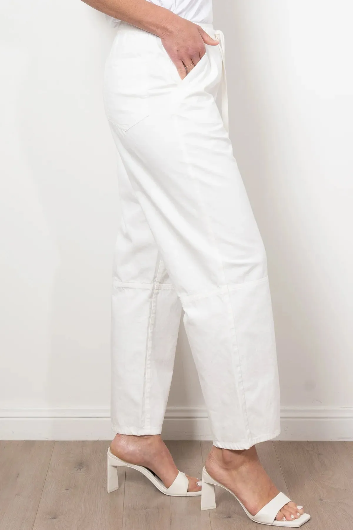 Kent Denim Pant in White