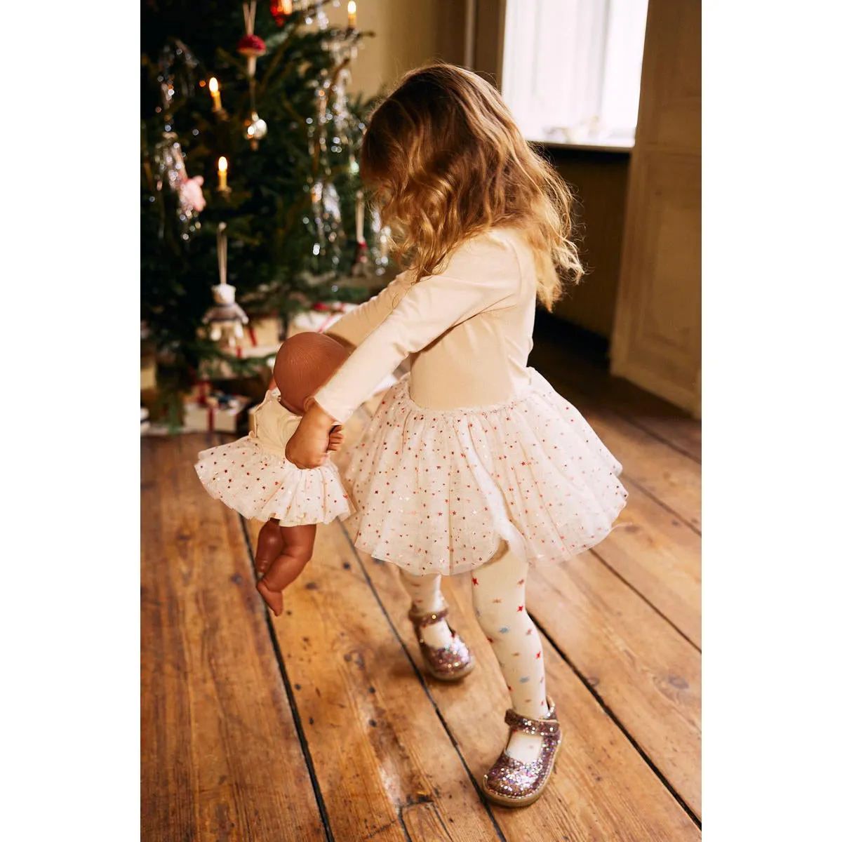 Konges Sløjd Fairy Ballerina Dress Etoile Pink Sparkle