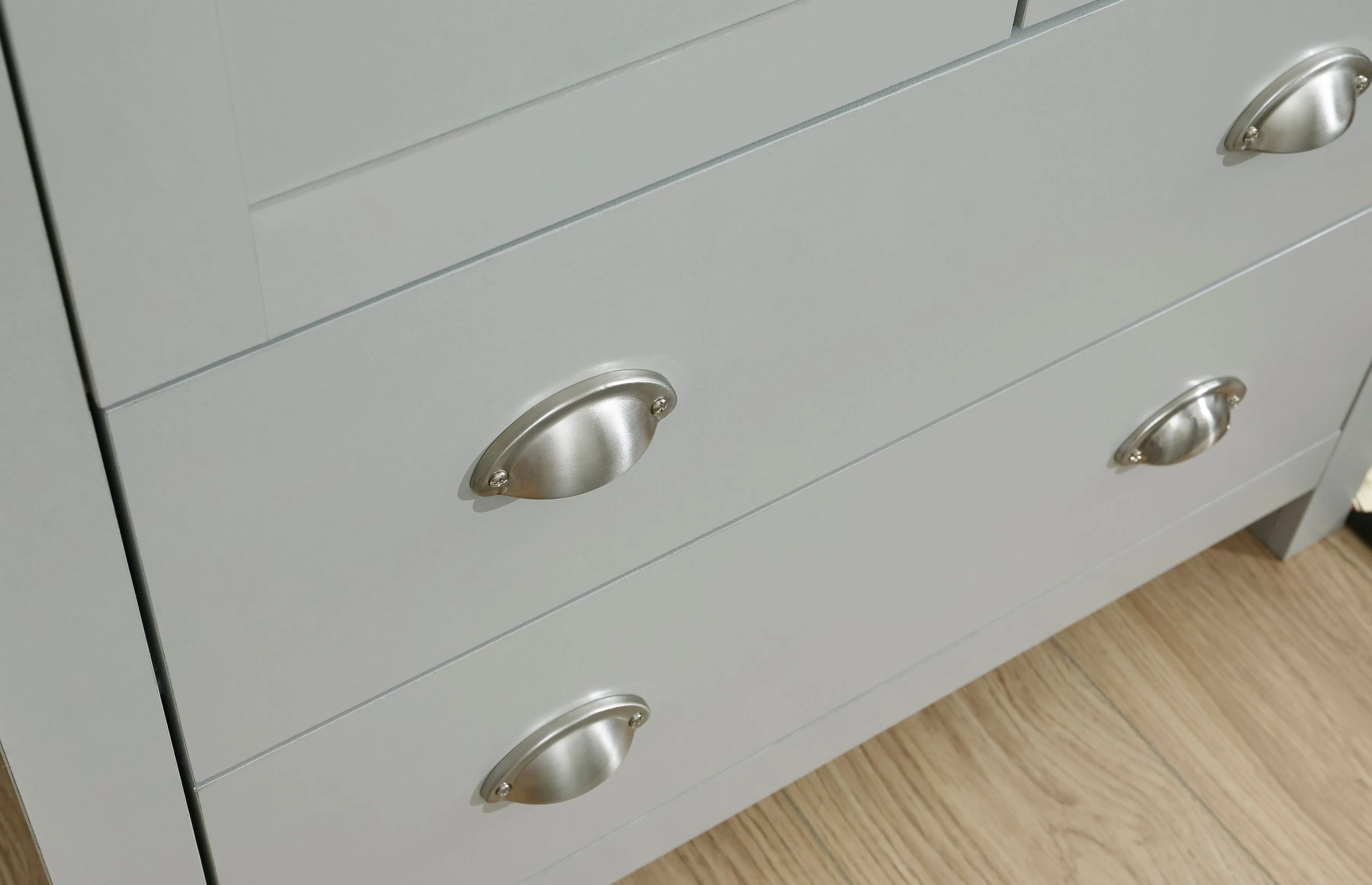 Lancaster 2 2 Drawer Chest Grey