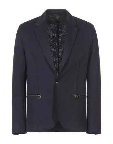 Lanvin Man Blazer Dark blue 40 suit