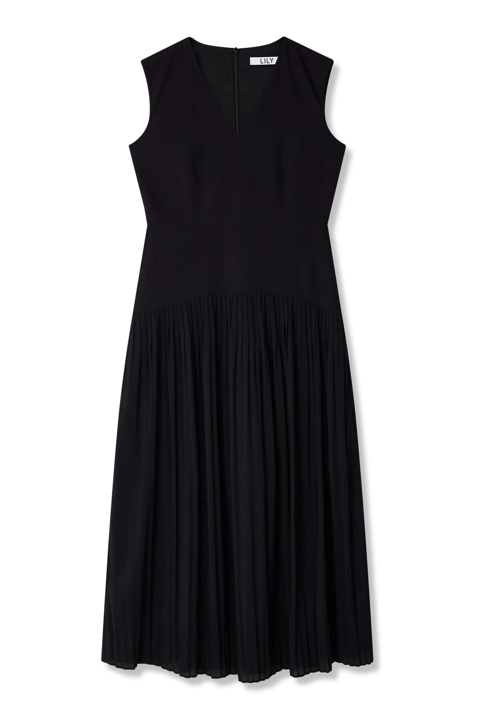 LILY College Style Pleated Dress