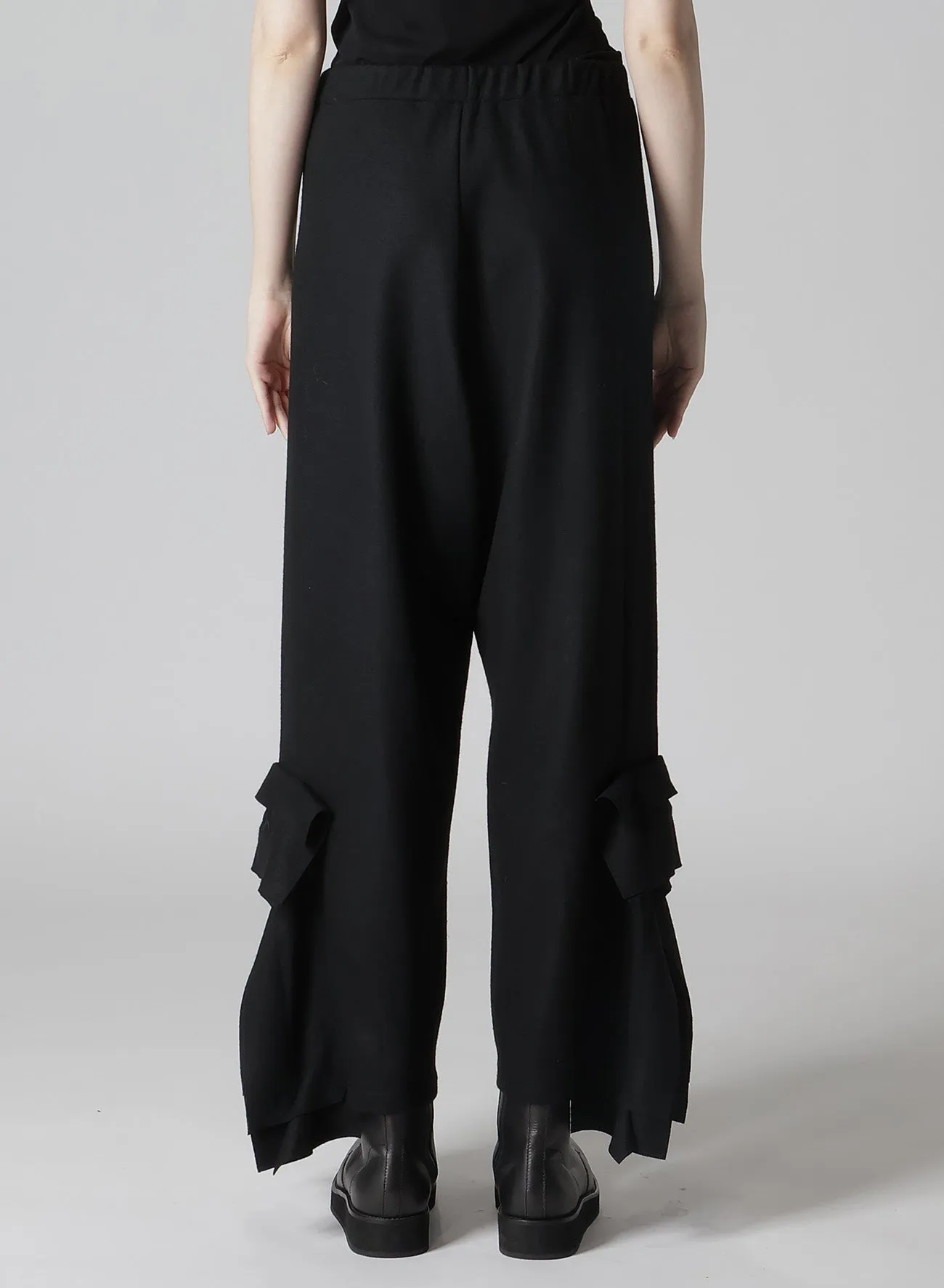 LUMINARY P SMOOTH BOX DETAIL PANTS