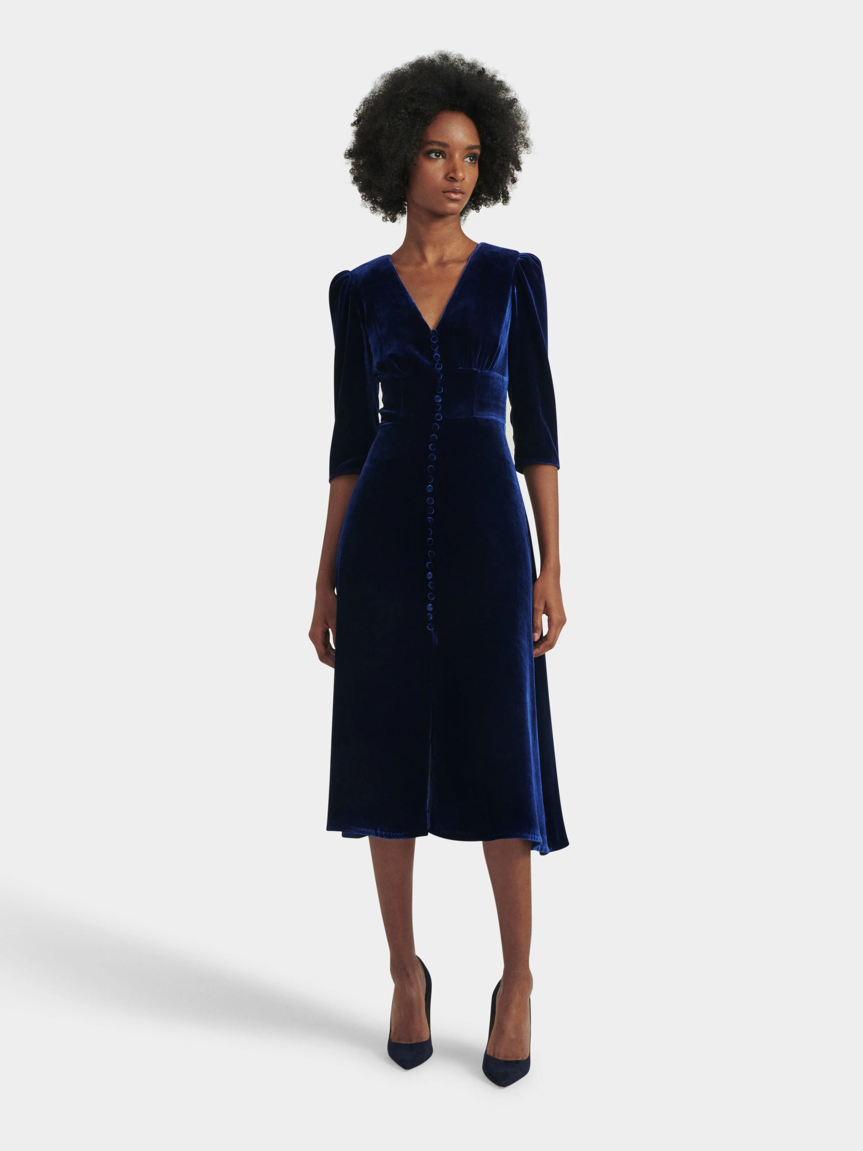 Margot B Dress in Sapphire