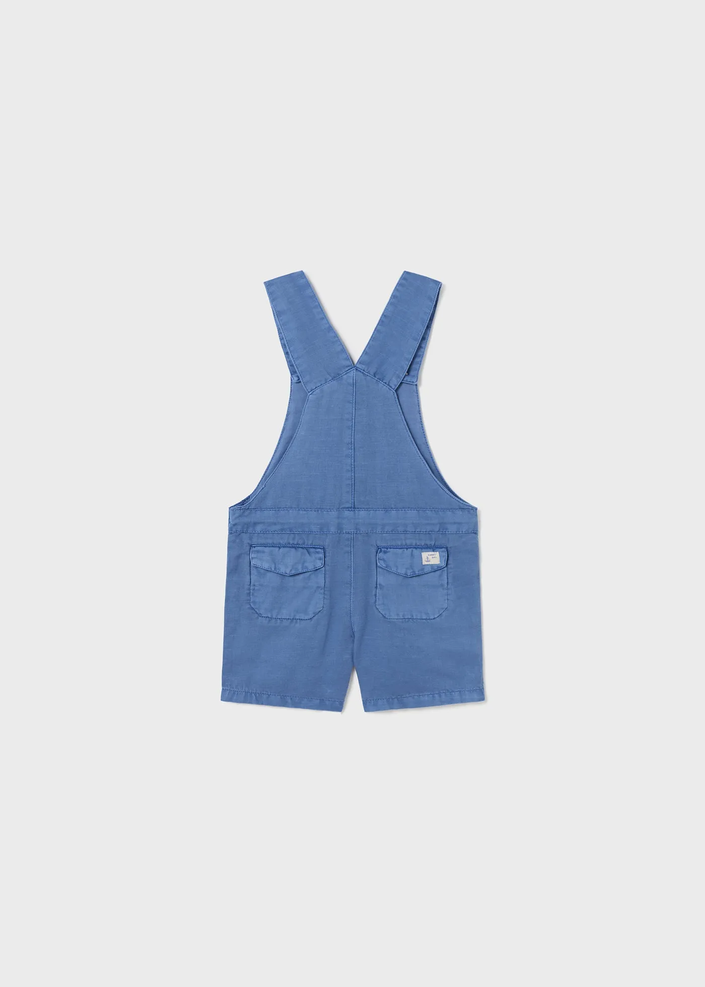 Mayoral Toddler Boy Linen Short Overalls