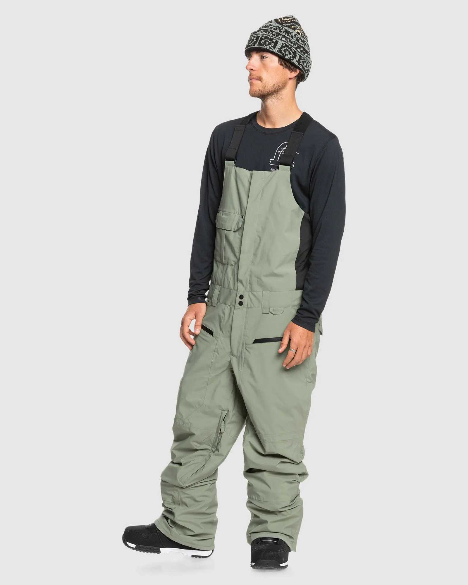 Mens Utility Bib Snow Pants