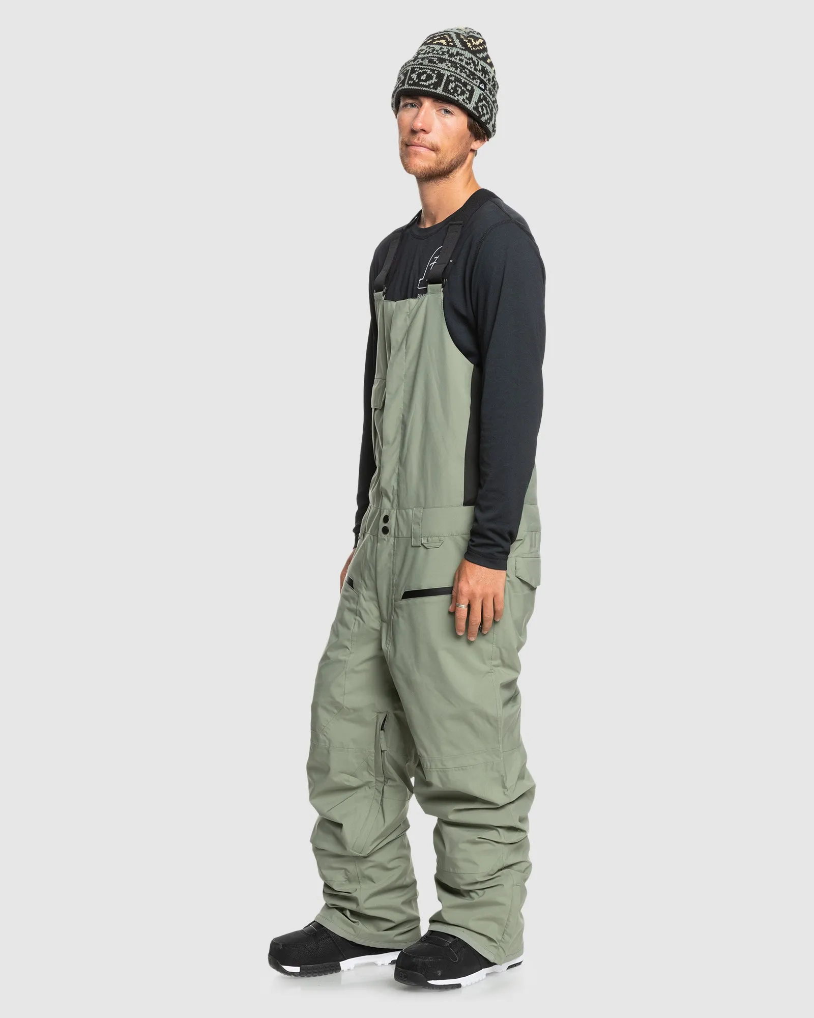 Mens Utility Bib Snow Pants