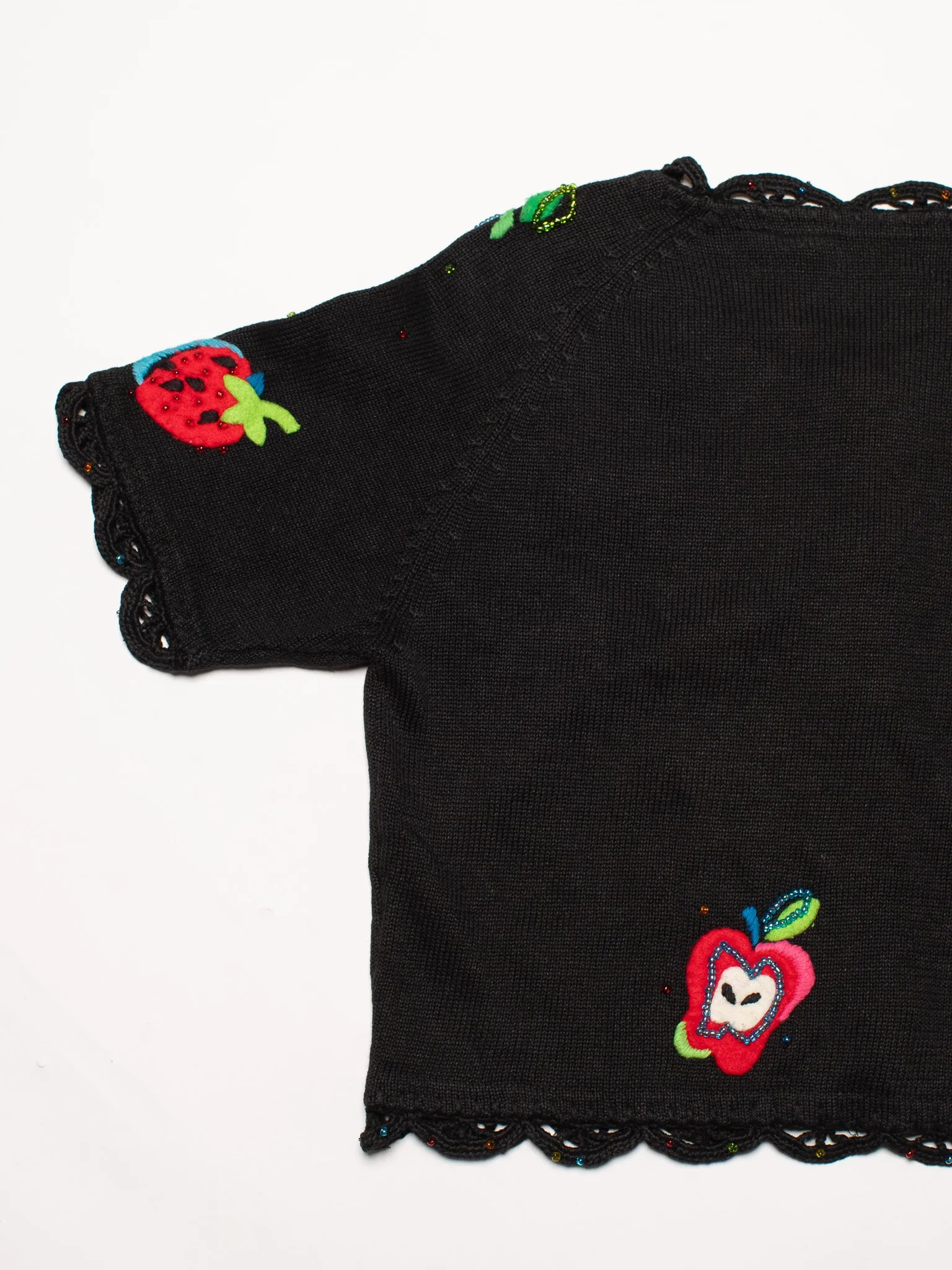 Michael Simon - Beaded Fruit Sweater (L/XL)