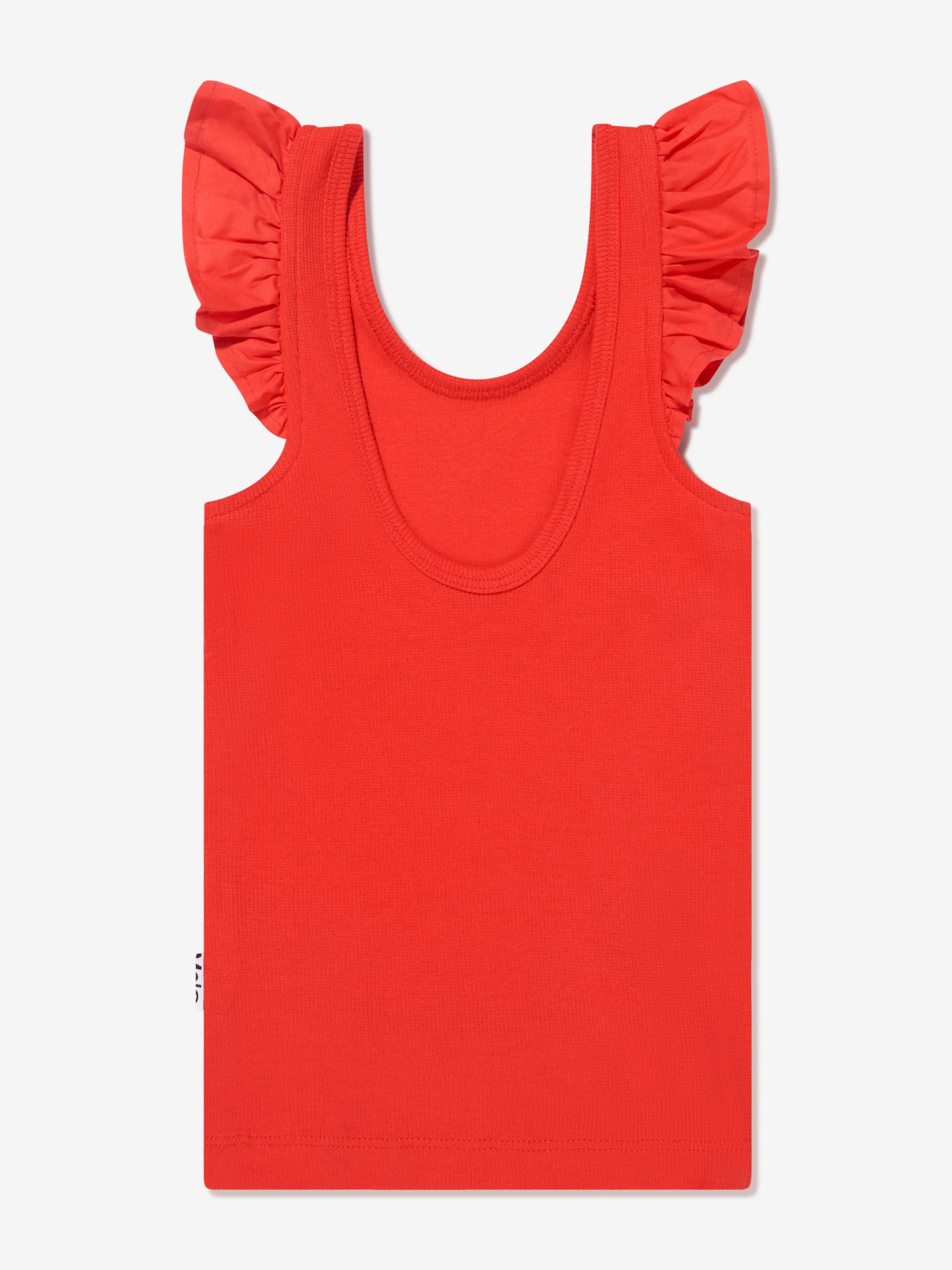 Molo Girls Organic Cotton Ranja Top In Red