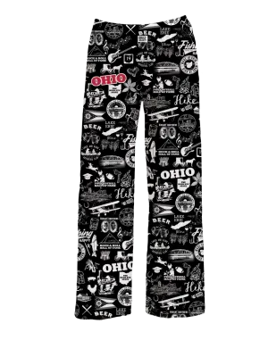 Ohio Chalkboard Lounge Pants