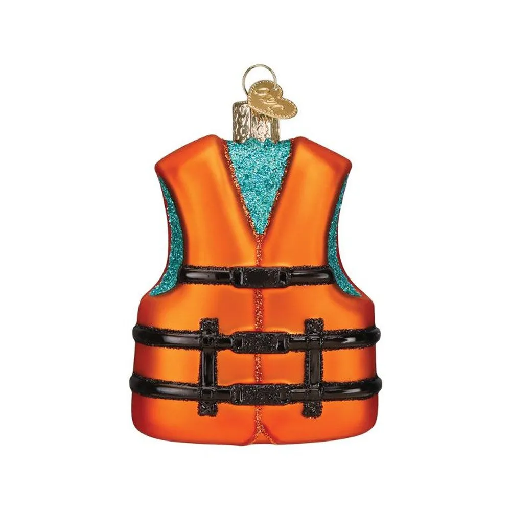 Old World Christmas Life Jacket Ornament