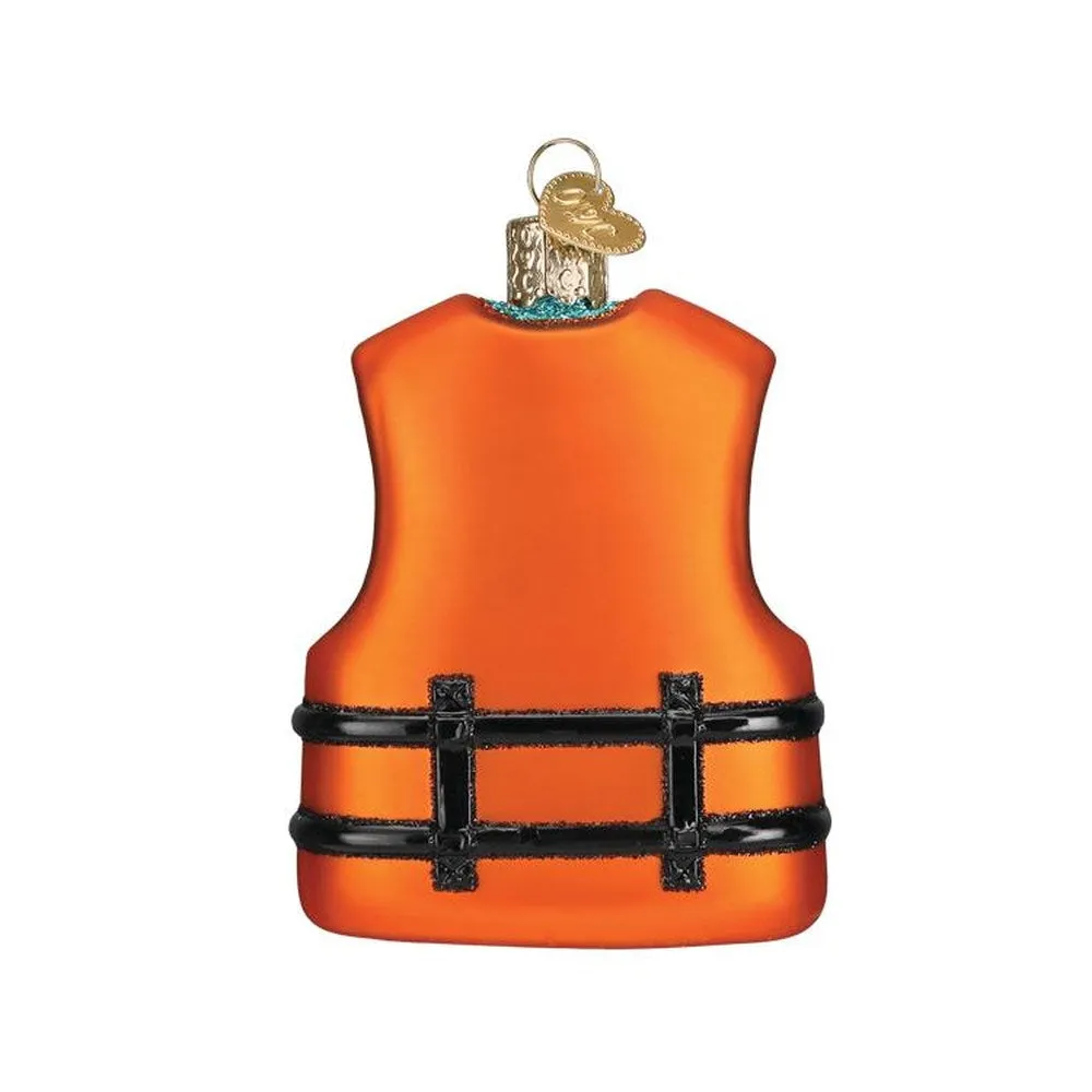 Old World Christmas Life Jacket Ornament