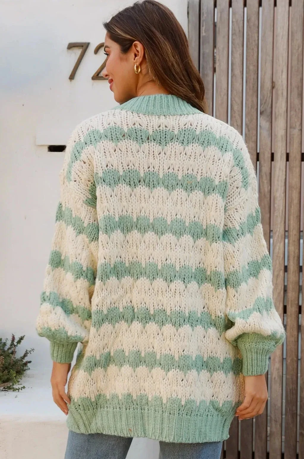 PENNY KNIT CARDIGAN MINT