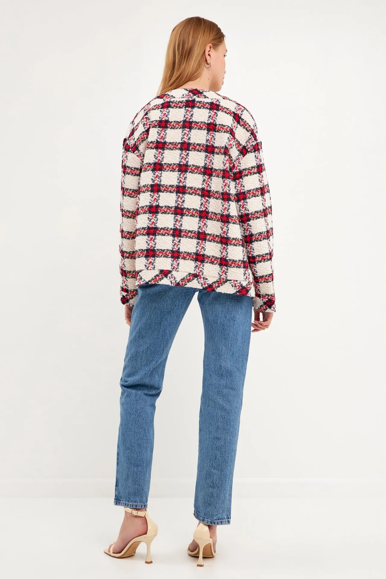 Plaid Boucle Jacket