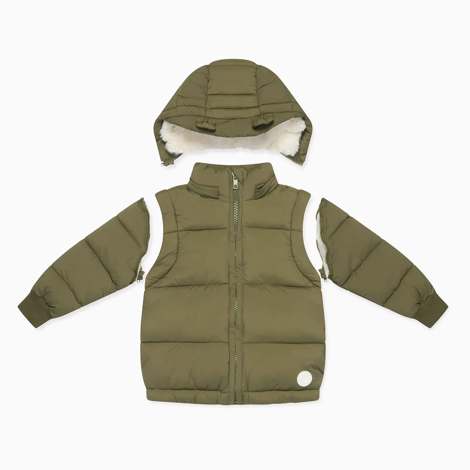 Recycled 3-in-1 Padded Coat