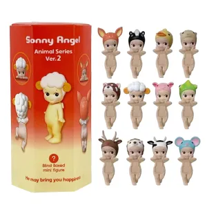 relaxed Sonny Angel HIPPERS Cat Life Series - 18 Pcs Blind Box - Mini Figure Blind Box Clearance! Animal Series Ver.2