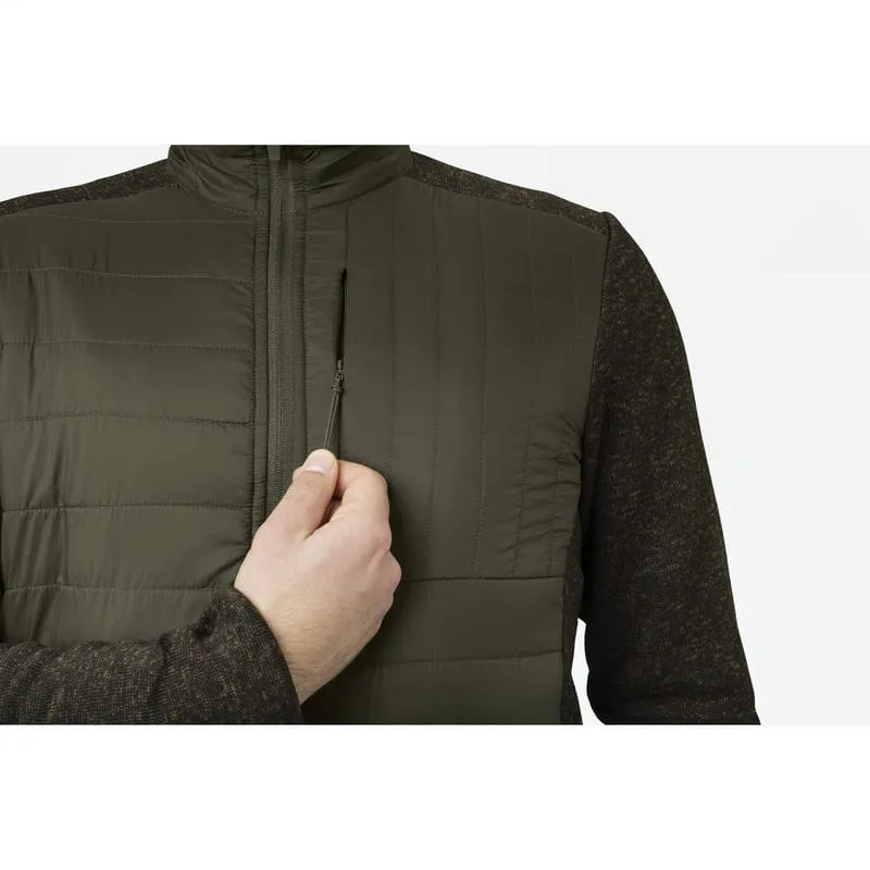 Seeland Theo Hybrid Mens Jacket - Pine Green