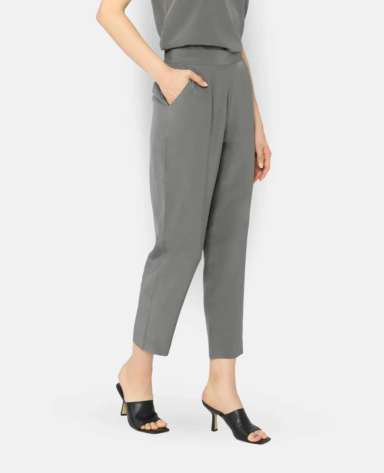 Silk Signature Ankle Pant