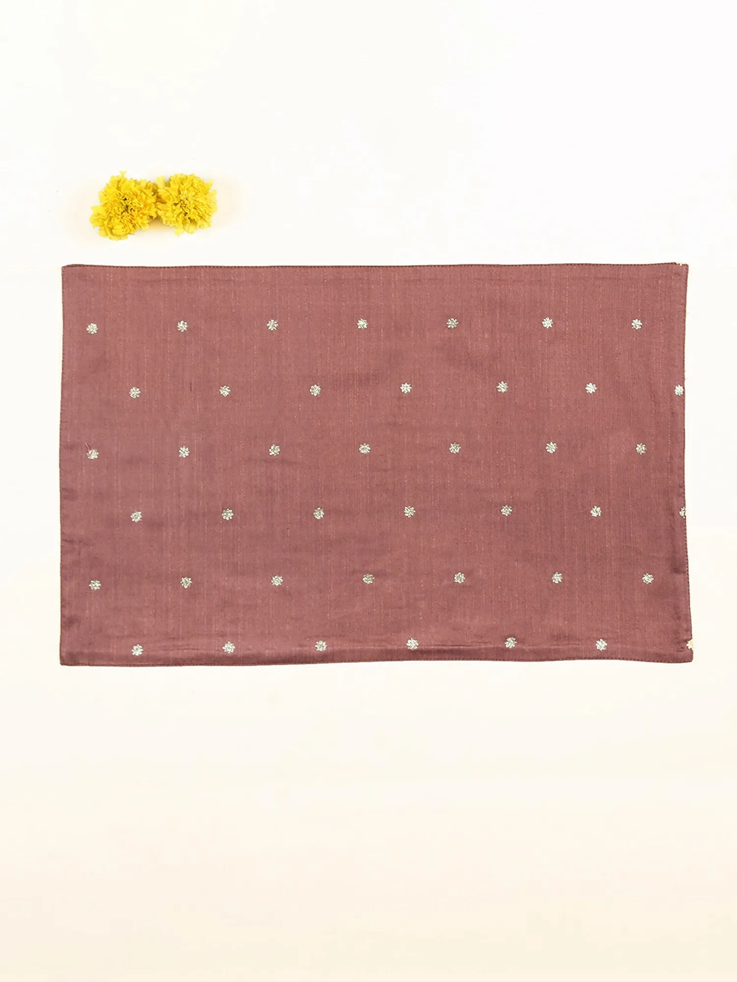 Sirhind - Set Of 2 Placemats (Brown)