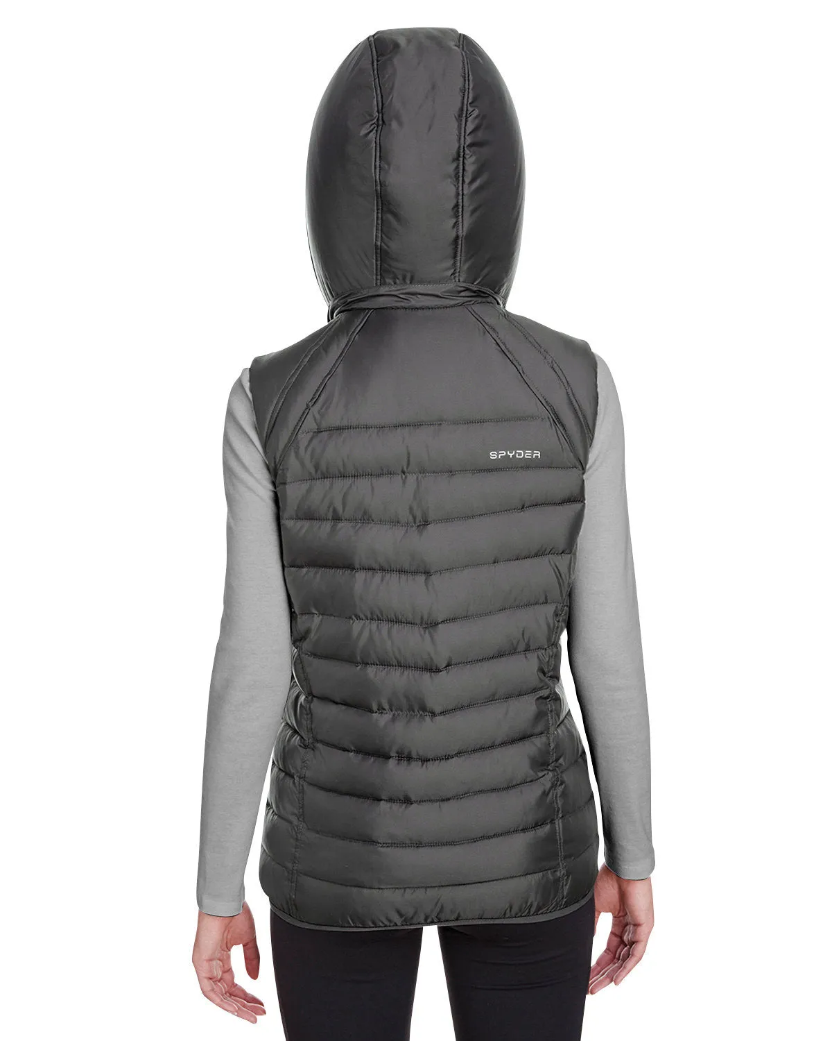 Spyder Ladies Supreme Puffer Custom Vests, Polar