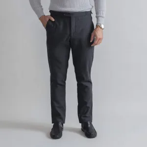 The Charcoal Wool Richmond Dress Chino Custom Pant